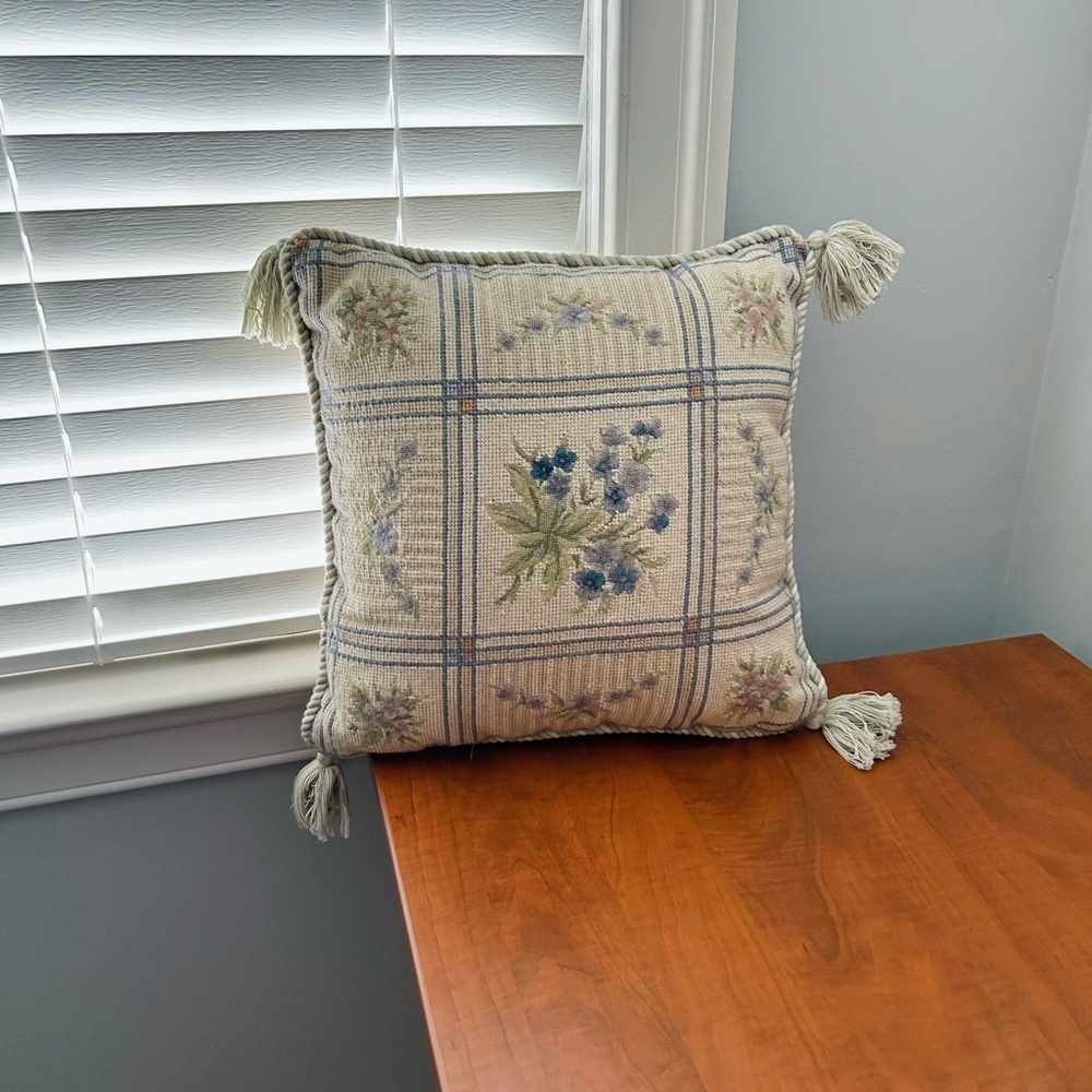 Vintage/Antique Needlework Pillow